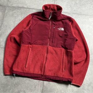 The North Face Women's Red and Burgundy Jacket